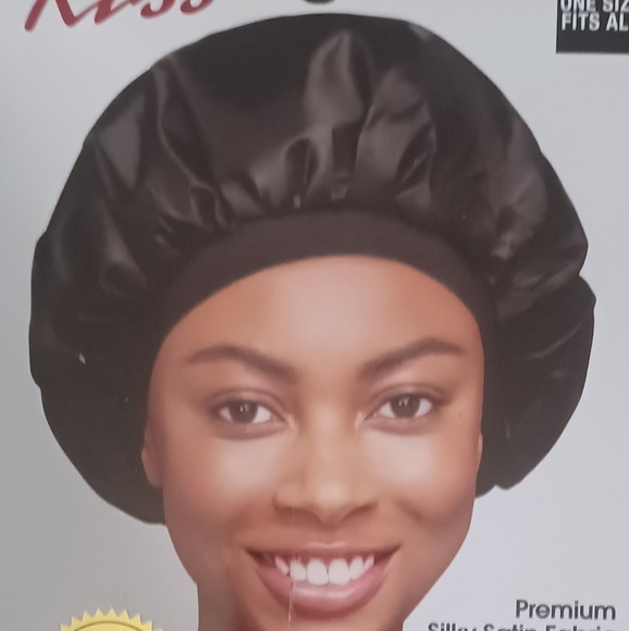 Hair Accessories Set Clips Ties Bun Satin Sleep Cap - Picture 5 of 8